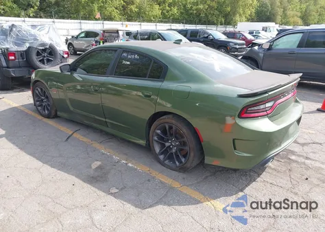 2021 Dodge Charger Scat Pack Rwd из США, поврежденный, VIN 2C3CDXGJ2MH579362